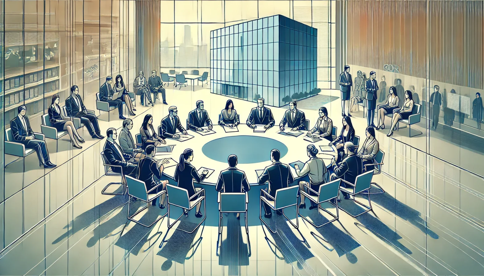 lidmaatschap van de centrale ondernemingsraad (COR)