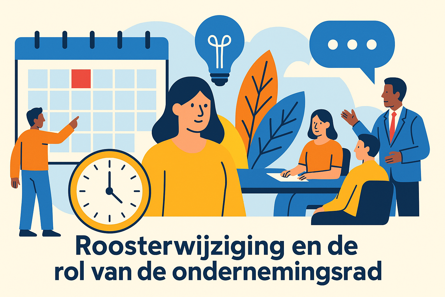 roosterwijziging en de rol van de ondernemingsraad